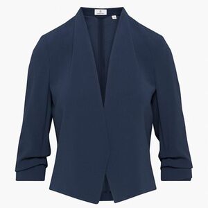 Aritzia Babaton Power Blazer Total Eclipse (Blue) Size 8 (Cropped Length)